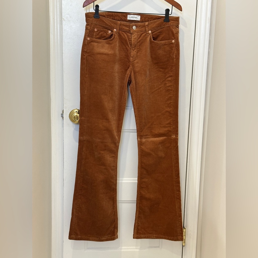Zara Woman Premium Denim Collection - Corduroy Pants - Size 10 US
